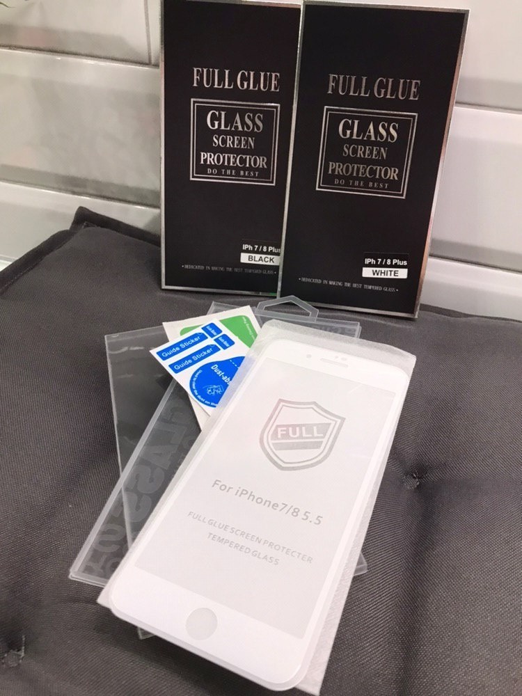 Защитное стекло для Samsung Galaxy A21 (Premium Glass) с полной проклейкой (Full Screen), черное - фото
